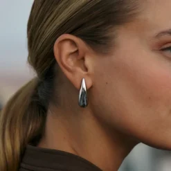 Edblad - Örhängen Crest Studs Stål