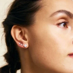 Edblad - Örhängen Crown Large Stål