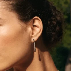 Edblad - Örhängen Drops Stål