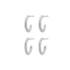 Edblad - Örhängen Duo Creol Stål