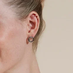 Edblad - Örhängen Halo Stud Stål