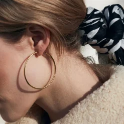 Edblad - Örhängen Hoops Large Stål