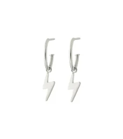 Edblad - Örhängen Lightning Hoops Stål