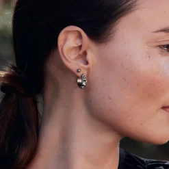 Edblad - Örhängen Peak Creol Small Stål