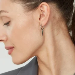 Edblad - Örhängen Peak Hoops Stål