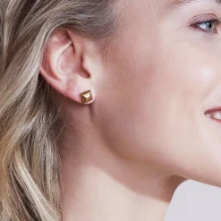 Edblad - Örhängen Peak Rivet Studs Stål