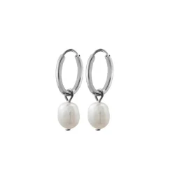 Edblad - Örhängen Perla Creol Stål