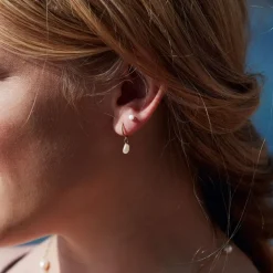 Edblad - Örhängen Perla Creol Stål