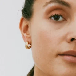 Edblad - Örhängen Selena Hoops Guld