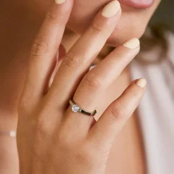 Edblad - Ring Crown Medel Stapelbar Stål