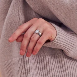 Edblad - Ring Thassos Stapelbar Stål