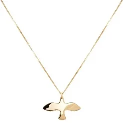 Emma Israelsson - Halsband Duva Liten Golden