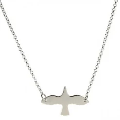 Emma Israelsson - Halsband Duva Stor Silver