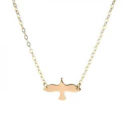 Emma Israelsson - Halsband Duva Stor Golden