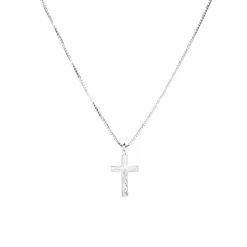 Emma Israelsson - Halsband Branch Cross Silver