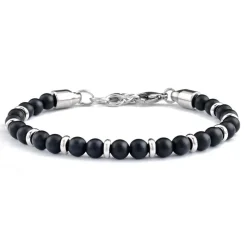 Eron - Armband Anders 0,6 Svart Matt