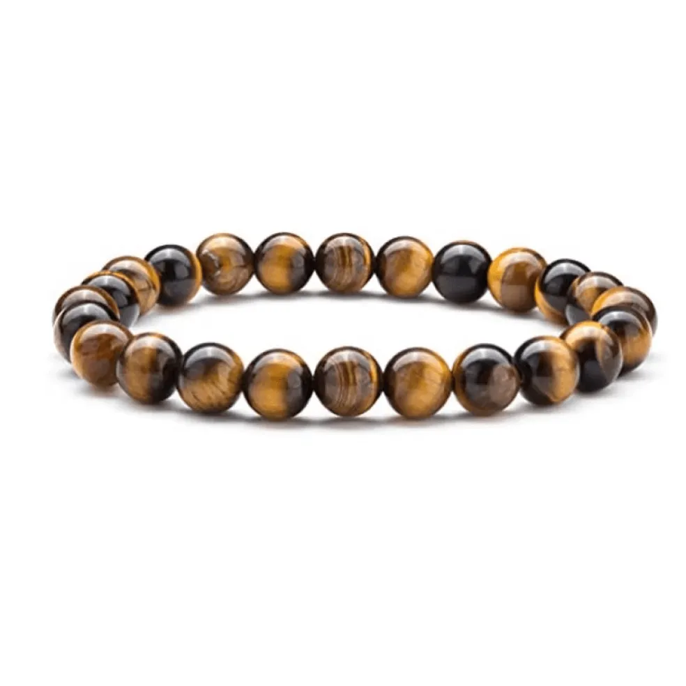 Eron - Armband Anders Elastiskt 0,8 Tigeröga