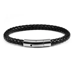 Eron - Armband Casual Stål Svart