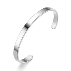 Eron - Armband Plain Stål