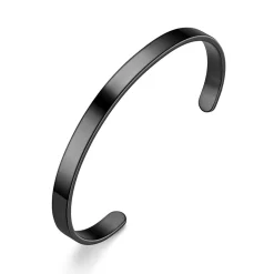 Eron - Armband Plain Svart