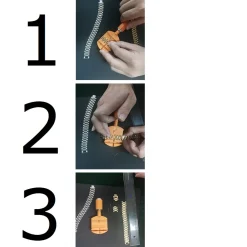 Eron - Armband Watch Chain Link Guld