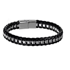 Eron - Armband Wave Svart