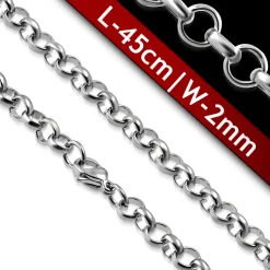 Eron - Halsband Stål Unisex