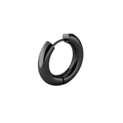 Eron - Örhänge Singel Chunky Svart