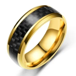 Eron - Ring Carbon Guld