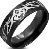 Eron - Ring Tribal Svart