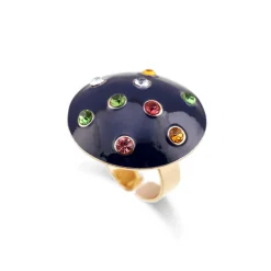 Fashion - Ring Svamp Blå