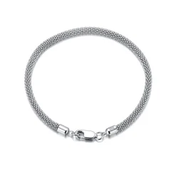 Highnose 925 - Armband Mesh 0,3 Silver