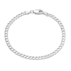 Highnose 925 - Armband Plain 0,3 Silver