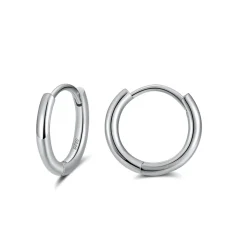 Highnose 925 - Örhängen Ring Silver