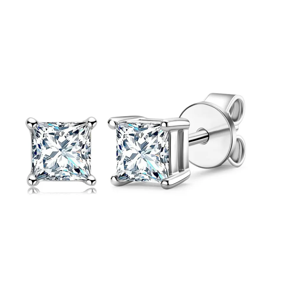 Highnose 925 - Örhängen Square Silver