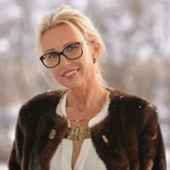 Ioaku - Halsband Dragonfly Guld