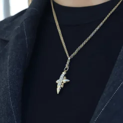 Ioaku - Halsband Eternal Faith Guld