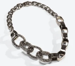 Ioaku - Halsband Link of Life Svart