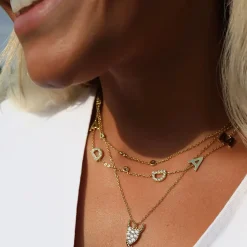 Ioaku - Halsband Sparkling Devil Guld