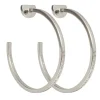 Ioaku - Örhängen Eternity Plain Loops Silver