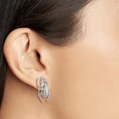 Ioaku - Örhängen The Beetle Silver