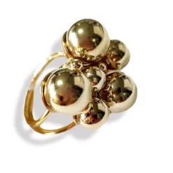 Ioaku - Ring Berry Maxi Guld