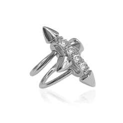 Ioaku - Ring Eternal Cross Silver