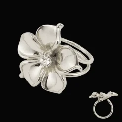 Ioaku - Ring La Fleur Big Silver