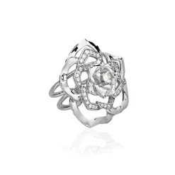 Ioaku - Ring Winter Flower Silver