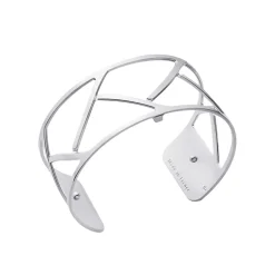 Les Georgettes - Armband 25 Tresse Silver