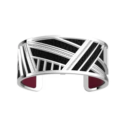 Les Georgettes - Armband 25 Ruban Silver CZ