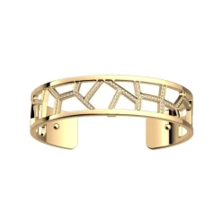 Les Georgettes - Armband 14 Zirconia Girafe Guld