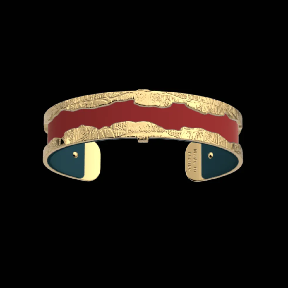 Les Georgettes - Armband 14 Caiman Guld