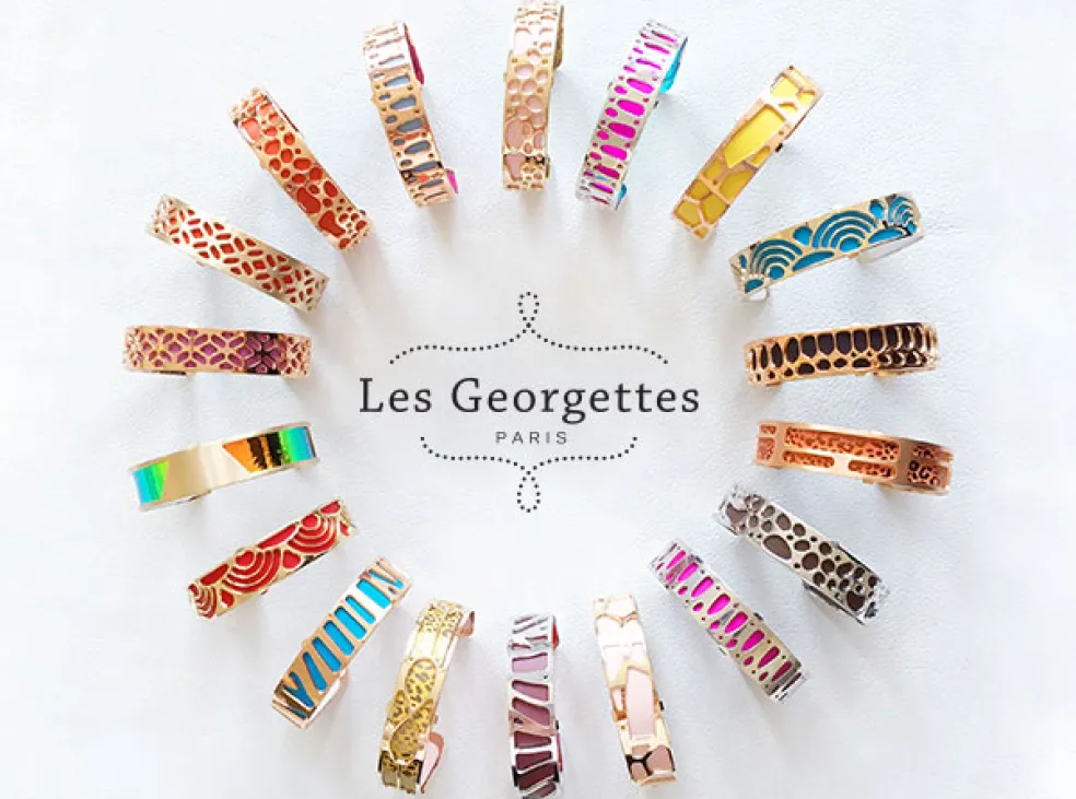 Les Georgettes - Armband 25 Perroquet Silver